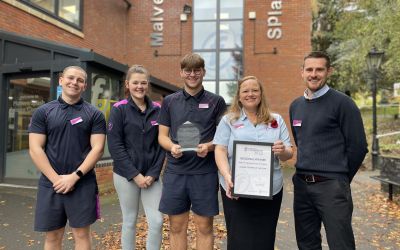 Malvern Splash wins Leisure Centre of the Year