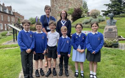 NEWS: Schools learn about Upton’s history with visit to Tourist Information Centre