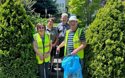 A scheme to help clean up litter in the district has reached over 1,000 volunteers