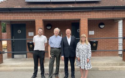 Eco-friendly renovation works completed on public toilets in Tenbury