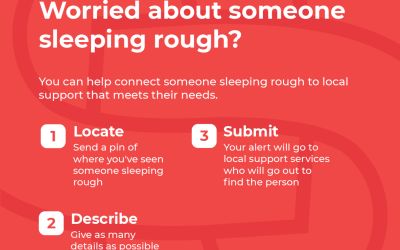 Tell us if you spot a rough sleeper this Christmas