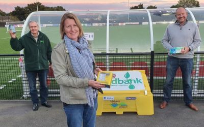 Football community shows support for foodbank