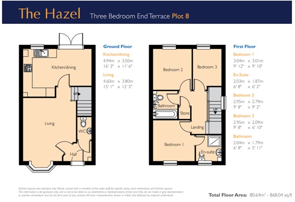Hazel floor plan- Rooftop Housing Development