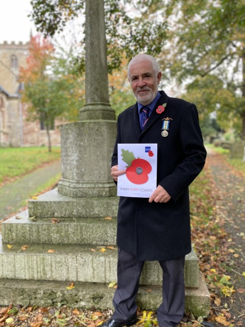Cllr Martin Allen is urging people to remember the fallen from the safety of their own homes this year.