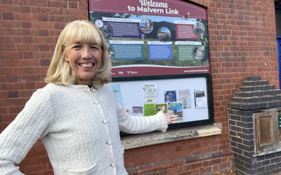 NEWS: New noticeboards installed to help enhance visitor experience in Malvern
