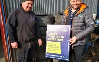 Tyre tagging introduced to tackle illegal fly-tipping