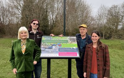 NEWS: Nesting tower installed in Malvern Vale to help House Martins