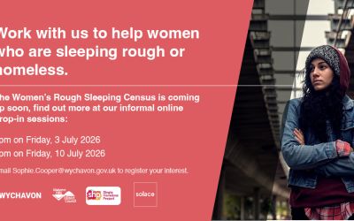 NEWS: Organisations urged to help identify women experiencing rough sleeping 