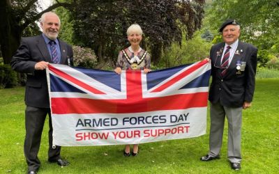 Flying the flag for Armed Forces Day